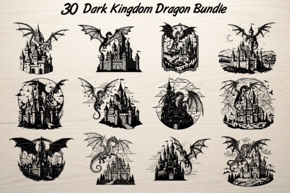 30 Dark Kingdom Dragon Bundle