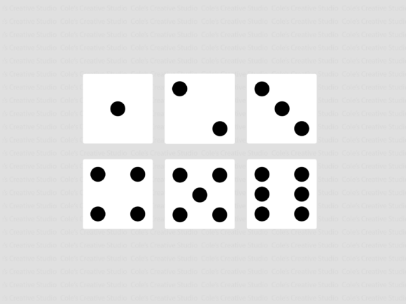 Bringing Classic Gaming Style to Modern Projects with the White Dice Set SVG Bundle