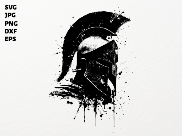 Exploring Ancient Spartan Helmet Art SVG Cricut Cl