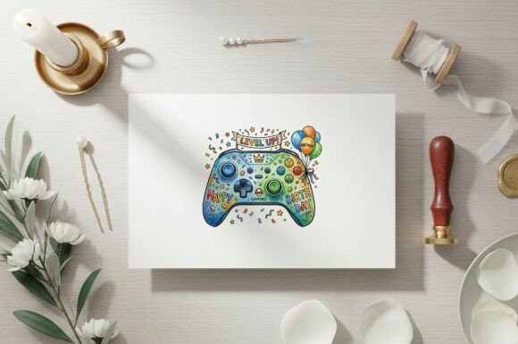 Gaming Controller Design with Birthday: A Creative Fusion for Digital and Physical Use