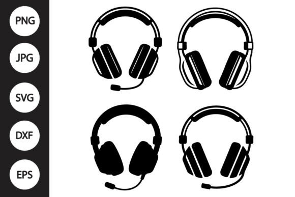 Gaming Headset SVG: A Creative Tool for Digital Designers