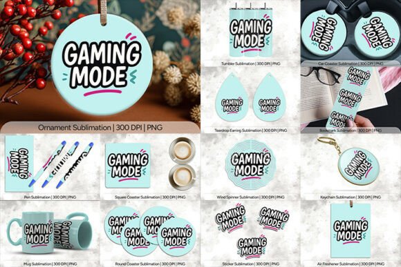 Gaming Mode PNG and Gamer Sublimation: A Guide to Quality and Practical Use
