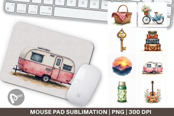 Groovy Mama Mouse Pad: A Stylish and Functional Addition to Your Workspace