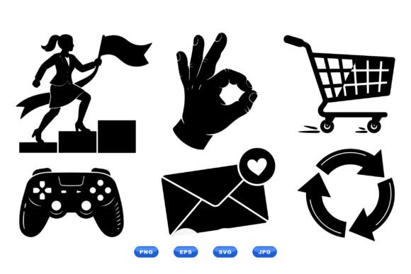 Minimal Silhouette Icon Pack
