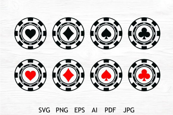 Poker Chip Symbols SVG Bundle: A Comprehensive Overview