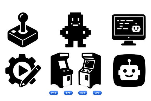 Retro Arcade Icon Pack: A Pixel-Perfect Addition to Modern Design