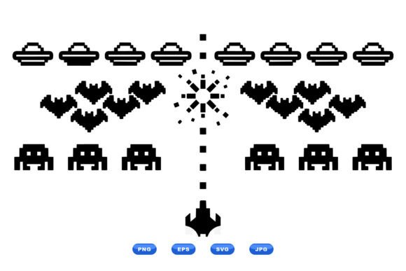 Retro Arcade Space Invader SVG: A Nostalgic Digital Treasure for Designers and Gamers