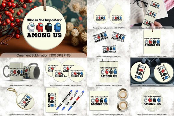 Who is the Imposter PNG, Gaming Bundle: A Creative Resource for Gamers and Designers